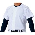 ゼット ZETT 野球用 練習着 ユニフォーム メッシュフルオープンシャツ [サイズ：S] [カラー：ホワイト] #BU1181MS-1100