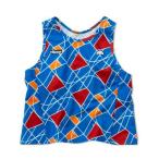 エレッセ GS グランドスラムツアータンクトップ(レディース) M ブルー×プリント #EW021102-BP GS Tour Tanktop ELLESSE