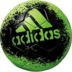 アディダス ADIDAS エックス グライダー サッカーボール 5号球 [カラー：ソーラーグリーン×ブラック] #AF5621GBK