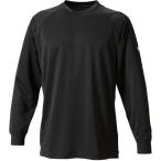ファイテン PHITEN RAKUシャツSPORTS（吸汗速乾）長袖 [カラー：ブラック] [サイズ：LL] #JF900106