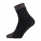 シールスキンズ SEALSKINZ SEALSKINZ Warm Weather Mid Length Sock [サイズ：M(25-26cm)] [カラー：ブラック×グレー] #111055-1100