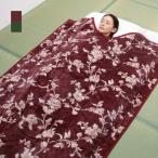 毛布 シングル くりえり 襟ぐり マイヤー毛布 毛布布団 2枚合わせ 防ダニ 抗菌 防臭 洗える 掛け布団 あったか 暖か 冷え対策 冬 寝具 中綿増量 テイジン