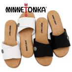 ショッピングMINNETONKA MINNETONKA ミネトンカ サンダル FARRAH SL 5695100 5695001 フラー エスエル サンダル フラットサンダル 本革 レザー ミュール レディース 靴