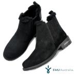 EMU Australia エミュ 防水 ショートブーツ W12975 Moira サイドゴアブーツ 本革 レザー メリノウール 天然ウール 革 雨 雨の日 雪 対策 防寒 保温