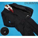 新品 STUDIO by DURBAN ダーバン 秋冬総裏 Super120'S ウール100% ミニダイヤ柄 スリーピース スーツA5濃灰(98) 0402272