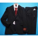 ショッピングoutlet 新品8.6万円 大手百貨店扱い 『Gledhill ジョンフォスター 英製生地』ウール100% ストライプ スーツYA5黒(A) 1000671