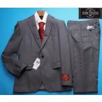 ショッピングoutlet 新品8.6万円 大手百貨店扱い 秋冬『Gledhill ジョンフォスター 英国製生地』ウール100% ピンストライプ スーツYA5灰(H) 1000671