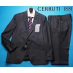 新品10.8万円 大手百貨店扱い 秋冬『CERRUTI チェルッティ 伊製生地』ウール100% チェック柄 スーツYA7灰(C) 1004261