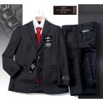 ショッピングストライプ 新品10.8万円 大手百貨店扱い 秋冬『CERRUTI チェルッティ 伊製生地』ウール100% 艶感 シャドーストライプスーツ AB6黒(A) 1070091