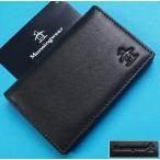 新品正規  Munsingwear マンシングウェア 本革レザー 名刺入れ 黒 111801