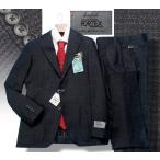 ショッピングoutlet 新品8.6万円 大手百貨店扱い 秋冬『FORTEX イタリア製生地』ウール混 ジャージー生地 セットアップ スーツA6黒(A) 1121001
