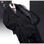 新品 大手百貨店扱い 秋冬 ウール100% ヘリンボーン織柄 ストライプ スリーピース スーツ A5紺(B) 1158093