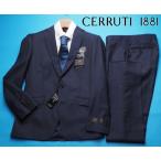 ショッピングoutlet 新品10.8万円 大手百貨店扱い 日本製 秋冬『チェルッティ Prestige 伊製生地』Super130S ウール100% 無地 スーツA8紺(F) 1201271