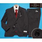 ショッピングoutlet 新品10.8万円 大手百貨店扱い 10マンス『CERRUTI チェルッティ イタリア製生地』ウール100%  シャドーストライプ スーツAB7灰(H) 1513271