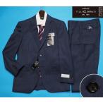 新品10.8万円 大手百貨店扱い 春夏『CERRUTI チェルッティ イタリア製生地』ウール100% ホップサック スーツA4紺(B) 1514071