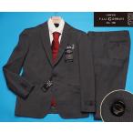 ショッピングoutlet 新品10.8万円 大手百貨店扱い 10マンス『チェルッティ イタリア製生地』ウール100%  ホップサック織柄 スーツAB7灰(H) 1703071