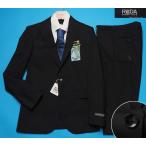 ショッピングイタリア 新品8.6万円 大手百貨店扱い 日本製 春夏『REDA レダ イタリア製生地』Super100Sウール ウインドペン スーツY6黒(A) 1709271