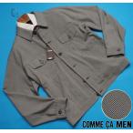 新品定価5万円 COMME CA MEN コムサメン グレンチェック ブルゾンM白黒(51) 23BG04