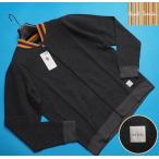 ショッピングポールスミス 新品1.5万円 Paul Smith ポールスミス ヘリンボーンジャージー ジップアップ ブルゾン/ジャケットL濃灰(076) 30-7035