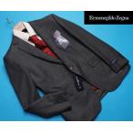 ショッピングoutlet 新品12.9万円 大手百貨店扱い 秋冬『Ermenegildo Zegna ゼニア TRAVELLER 伊製生地』ウール100% ツイード ジャケットAB6灰(H) 3050680