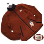 ショッピングoutlet 新品正規 ノースフェイス USA企画 CAMPSHIRE FULL ZIP ボアフリース/ジャケット メンズUS:M JPN:L ブラウン(BRI) 直営店購入