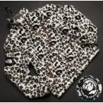 新品正規 ノースフェイス ホワイトレーベル 海外限定 NOVELTY RIMO ヒョウ柄 ボアフリース ジャケットMクリーム(CRE)