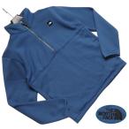 新品正規 ノースフェイス 海外限定 裏起毛 COMFY ANORAK ハーフジップ フリース/ジャケット メンズMブルー(DUB)