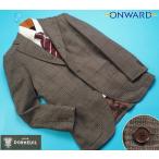  новый товар Onward . гора × Исэ город .House of Tailor сделано в Японии осень-зима [DORMEUILdo-meru Британия ткань ] твид жакет D6/48(A6 степени ) чай 801957