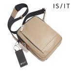 ショッピングIT 新品正規2万円  IS/IT  イズイット イケテイ シュルビ レザー ミニ ショルダーバッグ トープ(TAP) 984101