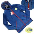 新品正規 ノースフェイス 海外限定 パンチングメッシュ AQUA MESH フーディー/ジャケット メンズMスキューバブルー(SCB)