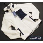 新品正規 mont-bell モンベル 海外限定 スタンドネック Whitney 厚手 ボアフリース/ジャケット 100(L)アイボリー(IVORY) WUJF212