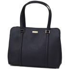 ケイトスペード バッグ katespade 型押しレザー ダブルポケット ショルダー バッグ ブラック 2011