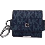 Yahoo! Yahoo!ショッピング(ヤフー ショッピング)マイケルコース エアーポッズケース MICHAEL KORS コーティングキャンバス モノグラム airopods エアーポッズ ケース アドミラル×ペールブルー 36H0LHRL1B