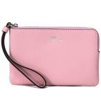 Yahoo! Yahoo!ショッピング(ヤフー ショッピング)コーチ マルチポーチ COACH レザー コーナー ジップ リストレット ポーチ カーネーション 58032