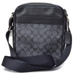 コーチ バッグ COACH メンズ シグネチャー コーティング キャンパス ショルダーバッグ チャコール 71764