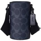  Coach сумка COACH signature вода бутылка кейс фляжка домашнее животное держатель для бутылки Cross корпус наклонный .. сумка на плечо Denim C9985