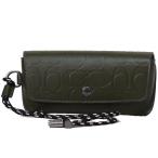 Yahoo! Yahoo!ショッピング(ヤフー ショッピング)コーチ 小物 COACH レザー シグネチャー ストラップ付き サングラス 眼鏡 ケース ダークシャムロック C9989