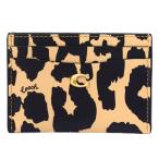 コーチ カードケース COACH レオパード ヒョウ柄 レザー アニマル プリント C ロゴ スリム カードケース 定期入れ 名刺入れ BOX付き レオパードマルチ CM516