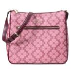 ケイトスペード バッグ katespade PVC レザー スペードフラワー 花柄 ロゴ トップ ジップ クロスボディ 斜めがけ ショルダーバッグ グルナッシュマルチ KG481