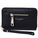 マークジェイコブス 長財布 MARC JACOBS レザー フォン ウォレット リストレット iPhone 財布 ブラック M0008455