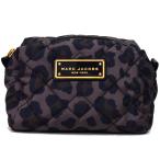マークジェイコブス 小物 MARC JACOBS  ナイロン キルティング レオパード ヒョウ柄 コスメティック 化粧ポーチ スパニッシュモス×レオパードマルチ M0016438