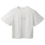 CHLOE 大人もOK キッズ Tシャツ ロゴ クルーネック 半袖シャツ C20111 0003 117