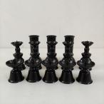 【アウトレット品】 【13個セット】花立 蝋燭立 1.5寸 3寸 仏壇用仏具 仏具  sp-011-k503