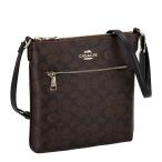 COACH コーチ ショルダーバッグ バッグ レディース アウトレット シグネチャー ブラウン レザー ファスナー式 送料無料 CW325 IMXAQ