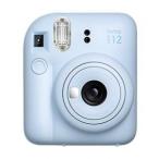 【新品/取寄品】チェキ INSTAX mini 12 パステルブルー INS MINI 12 BLUE