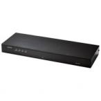 【新品/取寄品/代引不可】パソコン切替器(KVM)/VGA(D-sub15pin)/4ポート/ラック式 KVM-RVUSN4