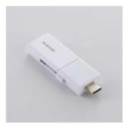 [ новый товар / посылать за товар ]USB память /USB 5Gbps соответствует / раздвижной /Type-C&amp;Type-A обе соответствует /128GB/ белый MF-WSAU3128GW