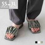 ショッピングサンダル レディース 歩きやすい サンダル レディース 浴衣 ミュール スリッパ つっかけ ローヒール 痛くない 歩きやすい スクエアトゥ パール ギャザー 送料無料