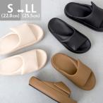 厚底 サンダル レディース リカバリーサンダル ぺたんこ 痛くない 疲れにくい ラウンドトゥ 面ファスナー スリッパ 送料無料 5/20 9:59マデ 2,199円 pre