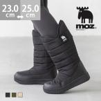 moz モズ ブーツ レディース ロングブーツ 厚底ブーツ ボア 防水 防寒 暖かい すべりにくい スノーブーツ 送料無料